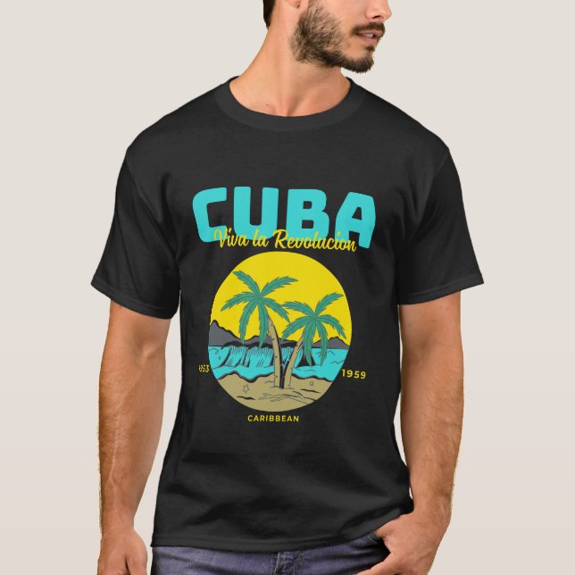 Camiseta Cuba Revolução (Frente)