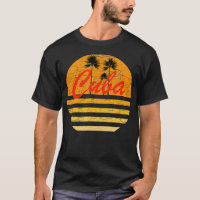 Cuba Vintage Retro 70s Surf de retorno