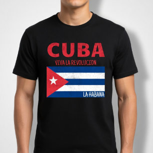 Camiseta Cuba Viva A Revolução