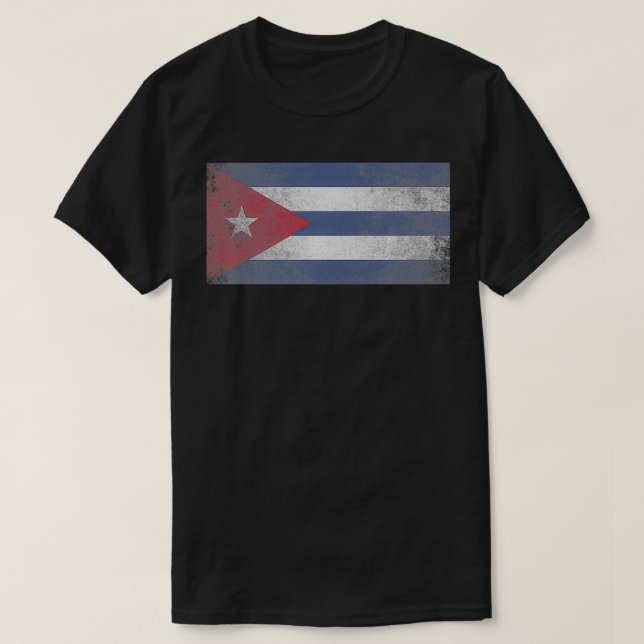 Camiseta Cuban Cuba Flag Pride Country Home Matching Gift S (Frente do Design)