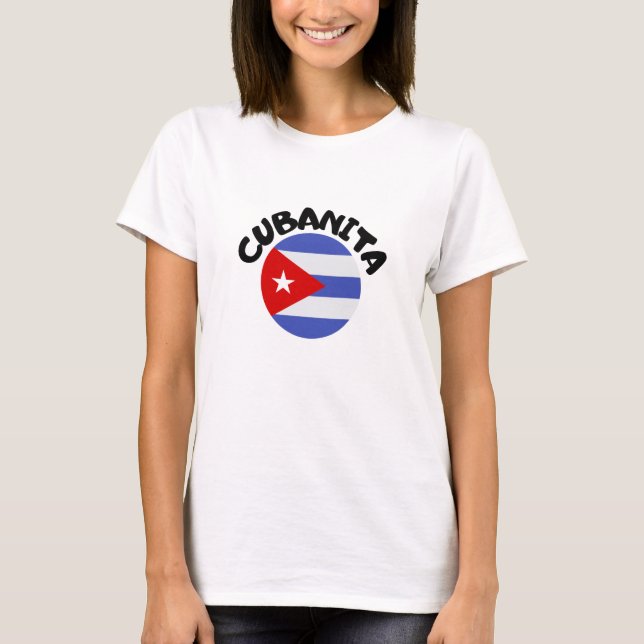 Camiseta Cubanita Girl (Frente)