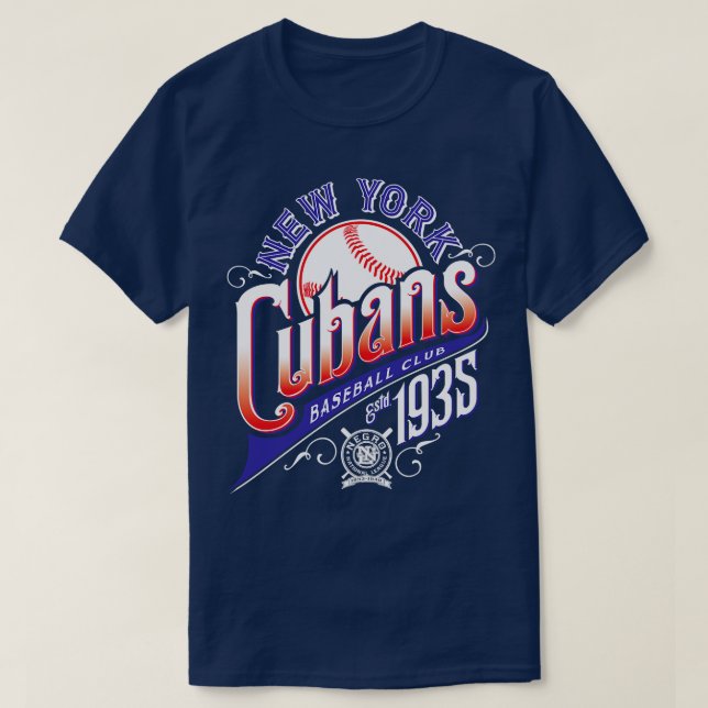 Camiseta Cubanos de Nova Iorque (Frente do Design)