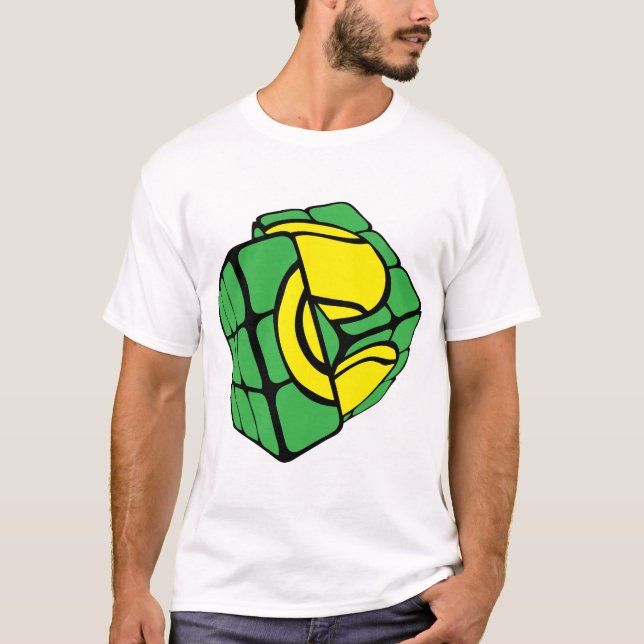 Camiseta cube balle tennis rubi forme (Frente)