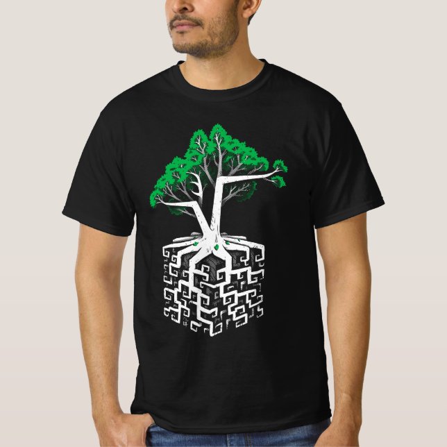 Camiseta Cube Root (Frente)