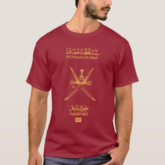 Camiseta Cubierta para pasaporte de Omán