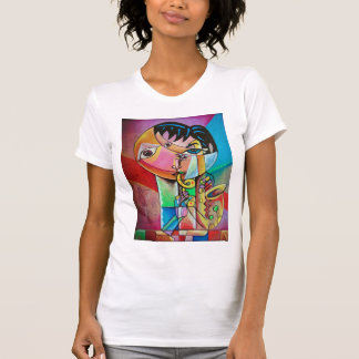 Camiseta Cubism Musicians T-Shirt