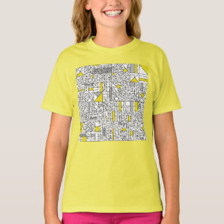 Camiseta Cubismo Maze T-Shirt