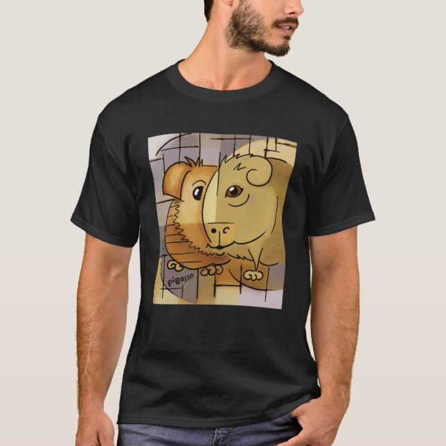 Camiseta Cubist Guiné Pig (Frente)