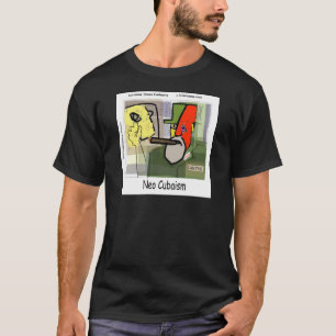 Camiseta Cubista Castro NeoCubismo Engraçado