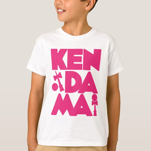 CAMISETA CUBO DE KENDAMA (Frente)