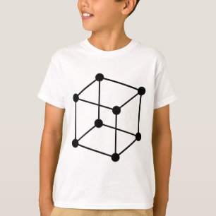 Camiseta Cubo Isométrico Motif - Preto