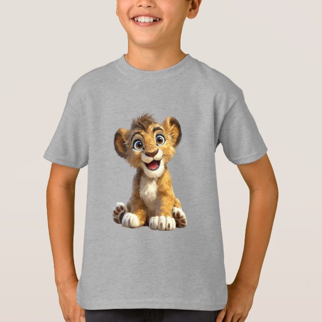 Camiseta Cubo Lion Cubo (Frente)