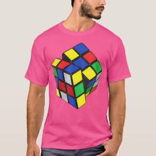 Camiseta Cubo Mágico Feminino.