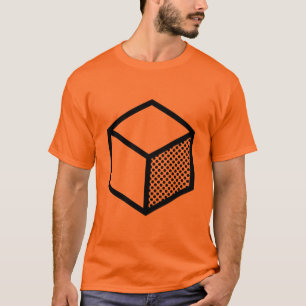 Camiseta Cubo - Preto na Luz