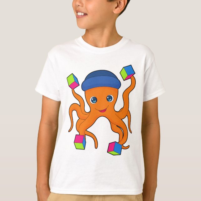 Camiseta Cubos de polvo (Frente)