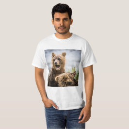 Camiseta Cubos Grizzly Procurando Sua Mãe