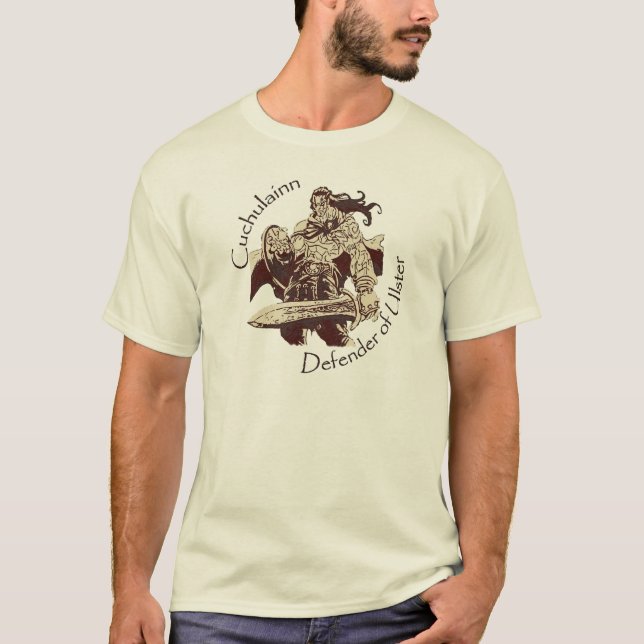 Camiseta Cuchulainn - defensor de Ulster (Frente)