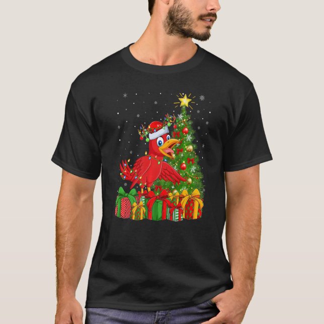 Camiseta Cuckoos Bird  Xmas Holiday Santa Cuckoos Christmas (Frente)
