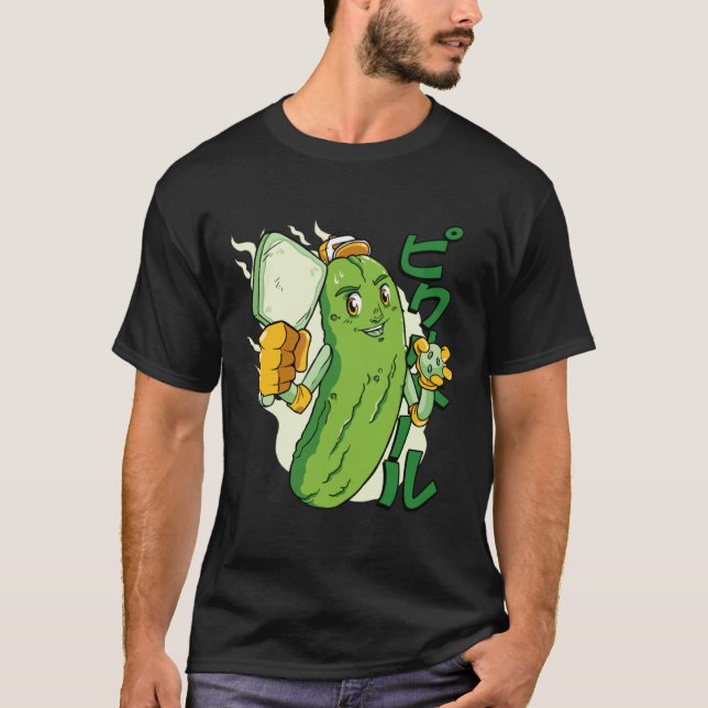 Camiseta Cucumber Veggies Vegetable Asian (Frente)