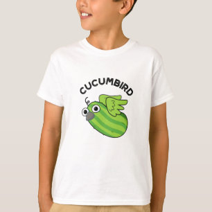 Camiseta Cucumbird Funny Veggie Pepino Pun