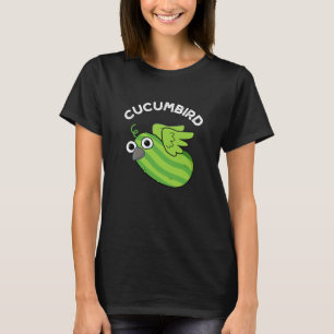 Camiseta Cucumbird Funny Veggie Pepino Pun Dardo BG