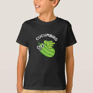 Camiseta Cucumbird Funny Veggie Pepino Pun Dardo BG