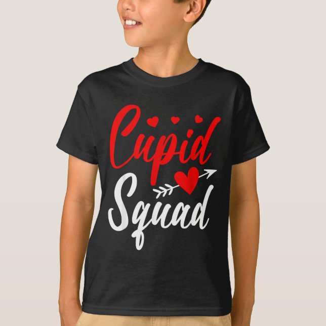 Camiseta Cud Squad Cute Valentine's Couples New Husband Wif (Frente)