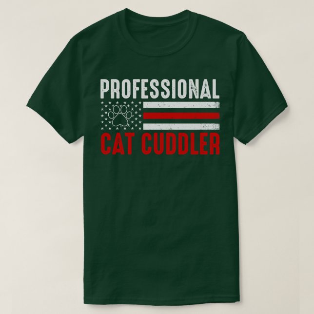 Camiseta Cudador de Cat Profissional (Frente do Design)