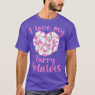 Camiseta Cueca De Porco Guineense Eu Amo As Minhas Batatas