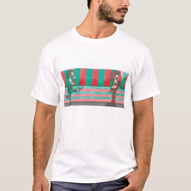 camiseta cuida as costas (Frente)