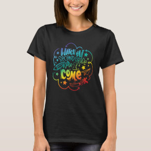 Camiseta Cuidado 2ª Série Aqui Vou Eu Meninos Meninas Profe