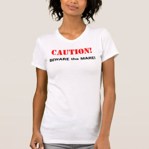 Camiseta CUIDADO! BEWARE a ÉGUA!