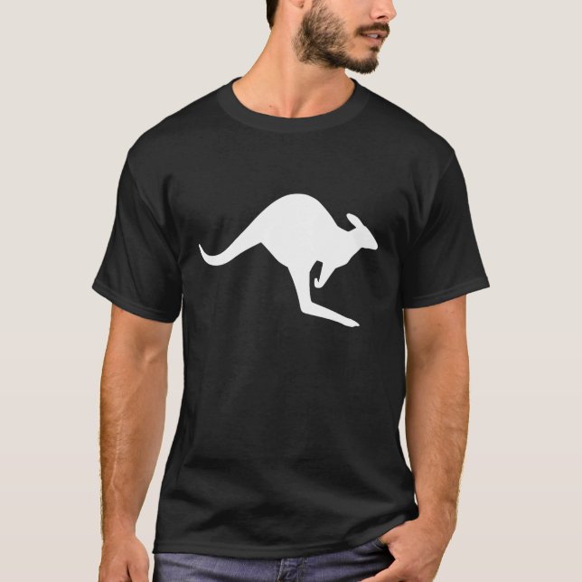 Camiseta Cuidado Canguru (Frente)