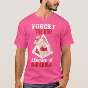 Camiseta Cuidado Com A Mãe Engraçada Kick Boxer Kickboxing