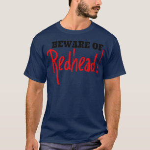 Camiseta Cuidado com a ruiva