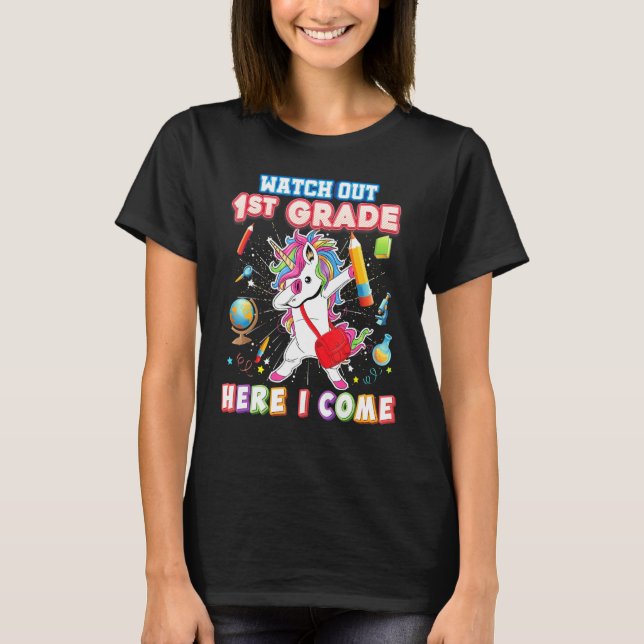 Camiseta Cuidado Com A Série 1rua Aqui Eu Vim Dabbing Unico (Frente)