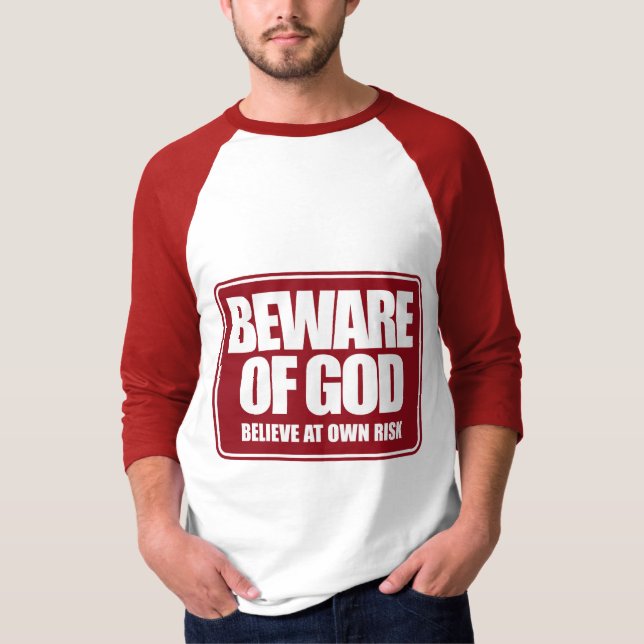 Camiseta Cuidado com Deus (Frente)