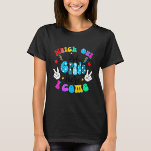 Camiseta Cuidado Com O 3º Ano Aqui Eu Volto Para A Escola