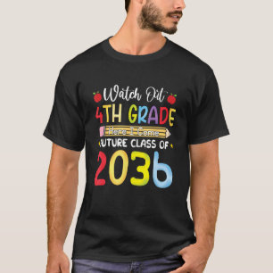 Camiseta Cuidado com o 4º ano aqui, eu venho na futura clas