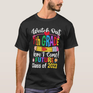 Camiseta Cuidado Com O 7 Aqui Eu Vim A Classe Futura De 20