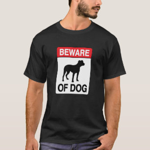 Camiseta Cuidado com o cão