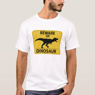 Camiseta Cuidado com o dinossauro