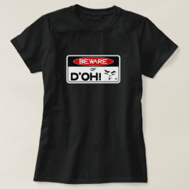 Camiseta Cuidado com o d'oh! v2
