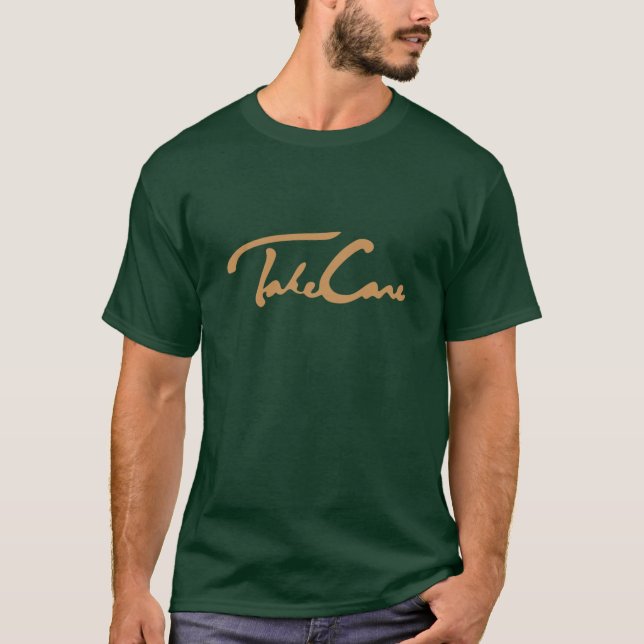 Camiseta Cuidado com o Drakeake menino (Frente)