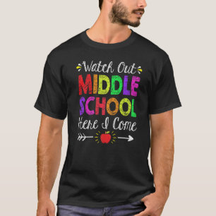 Camiseta Cuidado Com O Ensino Médio Aqui Eu Volto À Escola
