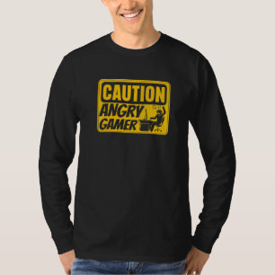 Camiseta Cuidado Com O Gamer Video Game Player Console Pc G
