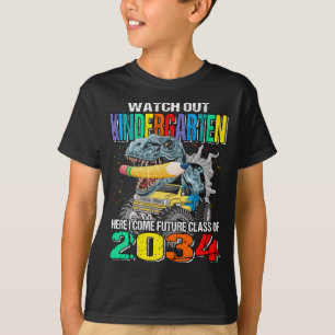Camiseta Cuidado Com O Jardim De Infância Aqui Eu Virei Fu