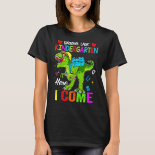 Camiseta Cuidado Com O Jardim De Infância Aqui Eu Volto Com
