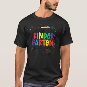 Camiseta Cuidado Com O Jardim De Infância Aqui Eu Volto Par