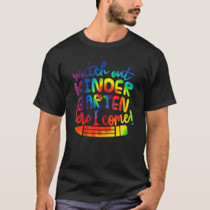 Camiseta Cuidado Com O Jardim De Infância Aqui Eu Volto Par